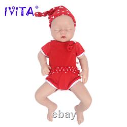 20Sleeping Baby Lifelike Boy or Girl Doll Full Silicone Real Touch Toddler Toy