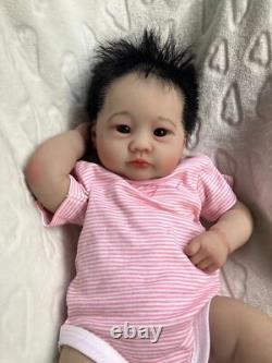 20in Artist Handmade Reborn Baby Dolls Weighted Asian Boy Lifelike Birthday Gift