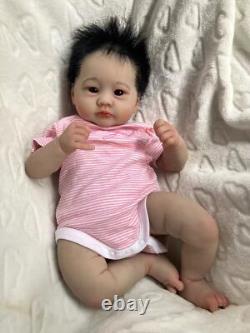 20in Artist Handmade Reborn Baby Dolls Weighted Asian Boy Lifelike Birthday Gift