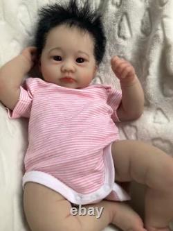 20in Artist Handmade Reborn Baby Dolls Weighted Asian Boy Lifelike Birthday Gift 20in Artist Handmade Reborn Baby Dolls Weighted Asian Boy Lifelike Birthday Gift