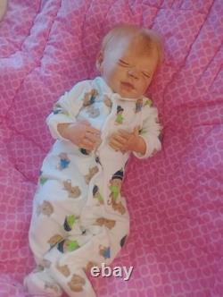 20in Artist Made Painted Reborn Baby Stephen By Bountiful Baby. Lifelike Weight