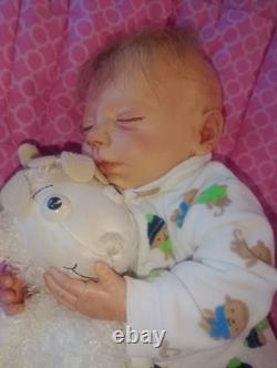 20in Artist Made Painted Reborn Baby Stephen By Bountiful Baby. Lifelike Weight