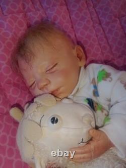 20in Artist Made Painted Reborn Baby Stephen By Bountiful Baby. Lifelike Weight