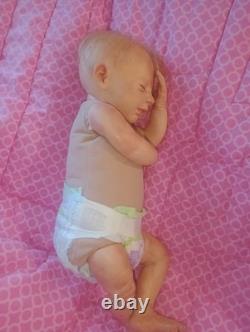 20in Artist Made Painted Reborn Baby Stephen By Bountiful Baby. Lifelike Weight