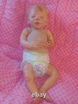20in Artist Made Painted Reborn Baby Stephen By Bountiful Baby. Lifelike Weight