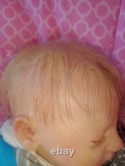 20in Artist Made Painted Reborn Baby Stephen By Bountiful Baby. Lifelike Weight