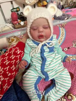 20in Realistic Weighted Reborn Baby Doll Visible Veins Newborn Boy Girl Toy Gift