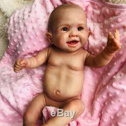 20inch Full Body Waterproof Real Soft Silicone Reborn Baby Doll Newborn Girl Toy