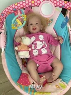 21 Reborn Baby Dolls Soft Body Toddler Newborn Doll 1700grams Handmade