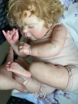 21 Reborn Baby Dolls Soft Body Toddler Newborn Doll Betty Handmade 2100grams