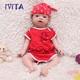 21'' Silicone Reborn Girl Infant Doll Can take a pacifier Kids Birthday Gift