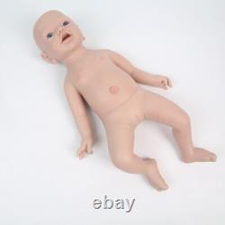 21'' Silicone Reborn Girl Infant Doll Can take a pacifier Kids Birthday Gift