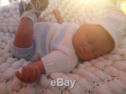 22 6lbs Floppy Reborn Baby Doll Lifelike Painted Hair Newborn Sunbeambabies