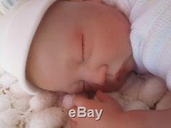 22 6lbs Floppy Reborn Baby Doll Lifelike Painted Hair Newborn Sunbeambabies