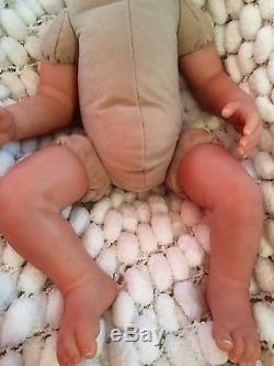 22 6lbs Floppy Reborn Baby Doll Lifelike Painted Hair Newborn Sunbeambabies