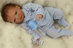 22 Handmade Realistic Reborn Baby Dolls Boy Doll Vinyl Silicone Newborn Gifts