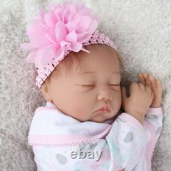 22 Handmade Vinyl Silicone Reborn Baby Dolls Realistic Newborn Girl Xmas Gift