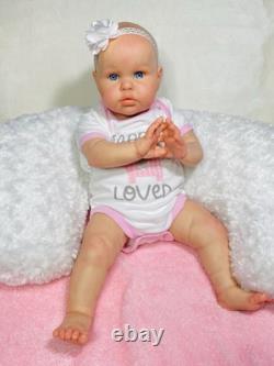 22 In. Ellie Reborn Doll, Sculpt By Irina Kaplanskaya, Blue Eyes, Beautiful