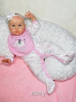 22 In. Ellie Reborn Doll, Sculpt By Irina Kaplanskaya, Blue Eyes, Beautiful