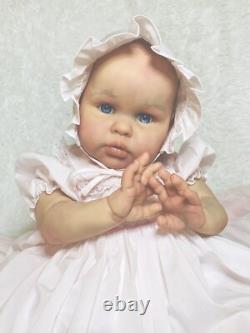 22 In. Ellie Reborn Doll, Sculpt By Irina Kaplanskaya, Blue Eyes, Beautiful