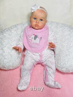 22 In. Ellie Reborn Doll, Sculpt By Irina Kaplanskaya, Blue Eyes, Beautiful