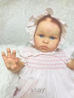 22 In. Ellie Reborn Doll, Sculpt By Irina Kaplanskaya, Blue Eyes, Beautiful