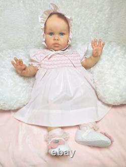 22 In. Ellie Reborn Doll, Sculpt By Irina Kaplanskaya, Blue Eyes, Beautiful