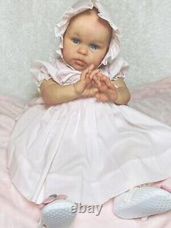 22 In. Ellie Reborn Doll, Sculpt By Irina Kaplanskaya, Blue Eyes, Beautiful