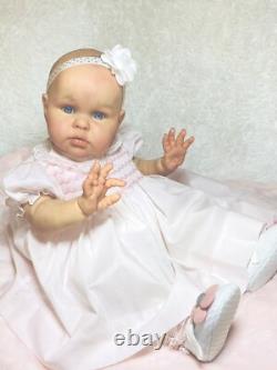 22 In. Ellie Reborn Doll, Sculpt By Irina Kaplanskaya, Blue Eyes, Beautiful