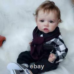 22 Realistic Newborn Baby Soft Full Body Silicone Reborn Doll Boy Birthday Gift