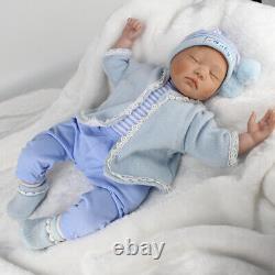 22 Realistic Reborn Baby Dolls Twins Lifelike Vinyl Silicone Newborn Girl+Boy