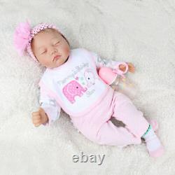 22 Realistic Reborn Baby Dolls Twins Lifelike Vinyl Silicone Newborn Girl+Boy