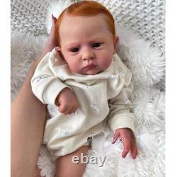 22 Realistic Reborn Dolls Full Handmade Baby Silicone Vinyl Newborn Doll Gift