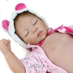 22 Reborn Baby Boy Dolls Real Life Vinyl Silicone Belly Baby Doll Birthday Gift