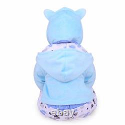 22 Reborn Baby Dolls Newborn Babies Doll Soft Vinyl Silicone Newborn Doll Gifts