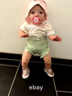 22 Reborn Baby Dolls Soft Body Toddler Newborn Doll Handmade Used