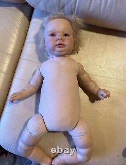 22 Reborn Baby Dolls Soft Body Toddler Newborn Doll Handmade Used 3220gr
