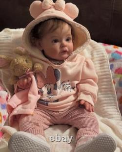 22inch Finished Reborn Baby Dolls Toddler Boy Girl Rebornlove Handmade Toy Gifts