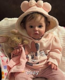 22inch Finished Reborn Baby Dolls Toddler Boy Girl Rebornlove Handmade Toy Gifts