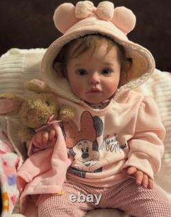 22inch Finished Reborn Baby Dolls Toddler Boy Girl Rebornlove Handmade Toy Gifts