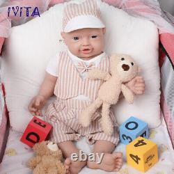 23Big Boy Realistic Full Body Silicone Reborn Baby Doll Big Baby Kids Playmate