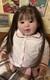 23inch Finished Reborn Baby Doll Newborn Girl Hand-Rooted Hair Art Collect Gifts