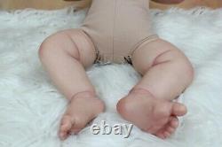 24 3D Paint Skin Silicone Reborn Baby Boy Doll Girl Realistic Toddler Babe US