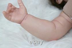 24 3D Paint Skin Silicone Reborn Baby Boy Doll Girl Realistic Toddler Babe US
