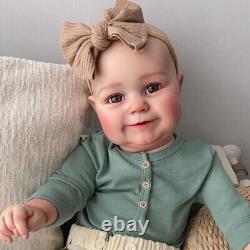 24 Lifelike Reborn Baby Dolls Newborn Boy Girl Soft Vinyl Silicone Handmade Toy