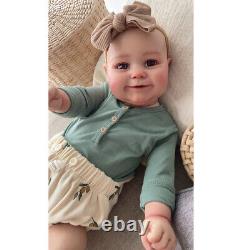 24 Lifelike Reborn Baby Dolls Newborn Boy Girl Soft Vinyl Silicone Handmade Toy