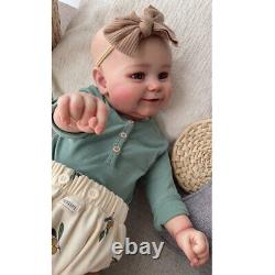 24 Lifelike Reborn Baby Dolls Newborn Boy Girl Soft Vinyl Silicone Handmade Toy
