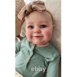 24 Real Reborn Baby Dolls Lifelike Newborn Boy Girl Vinyl Silicone Handmade Toy