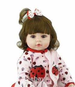 24''Reborn Baby Dolls Lifelike Newborn Girl&boy Doll Toddler Twins Babies Cute