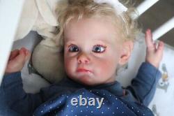24 Reborn Baby Dolls Maggie Soft Body Toddler Newborn Doll 2500grams Handmade